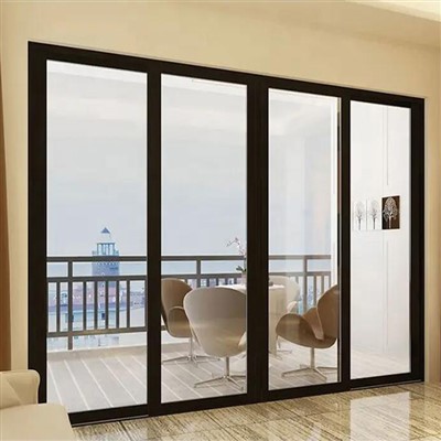 Aliuminio stiklo stumdomos durys